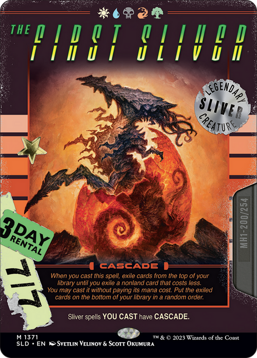 The First Sliver (SLD-1371) - Secret Lair Drop (Borderless) Foil