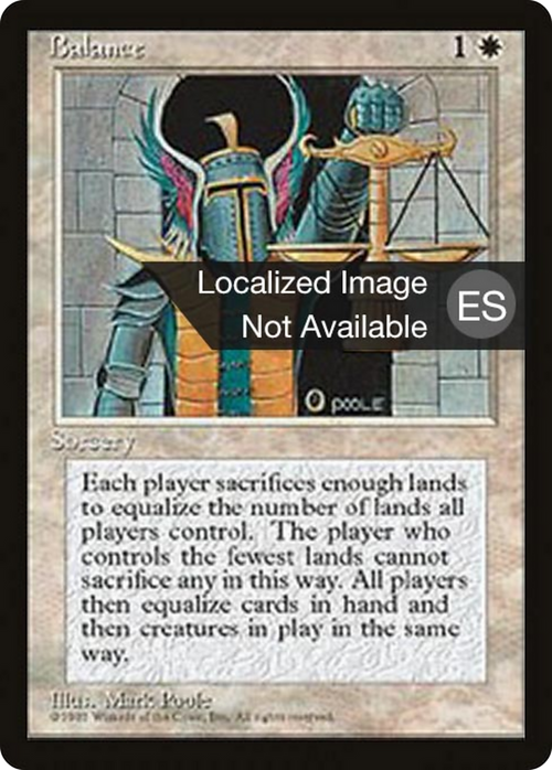 Balance (4BB-256) - Fourth Edition Foreign Black Border