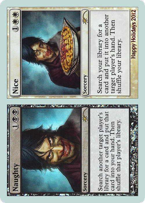 Naughty // Nice (SPECIAL-012) - Happy Holidays Foil