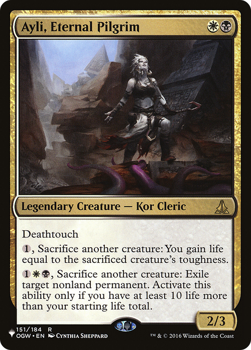 Ayli, Eternal Pilgrim (LIST-151/184) - The List