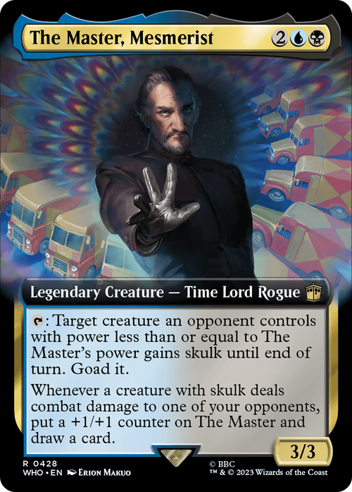 The Master, Mesmerist (Extended Art) (WHO-428) - Doctor Who: (Extended Art)