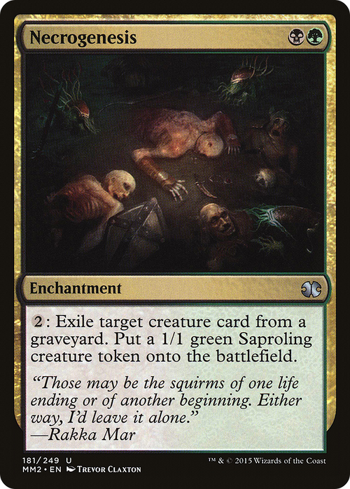 Necrogenesis (MM2-181) - Modern Masters 2015