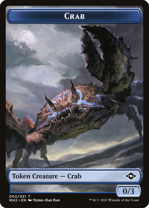 Crab (TMH2-002) - Modern Horizons 2 Tokens Foil