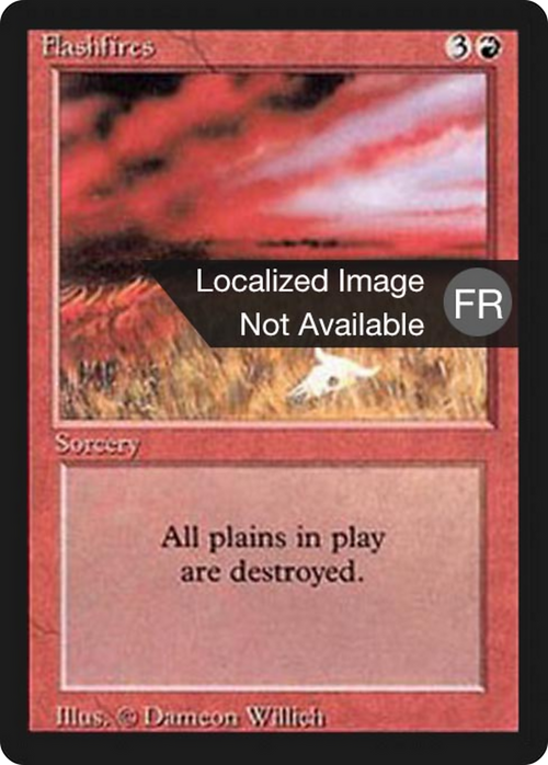 Flashfires (FBB-) - Foreign Black Border