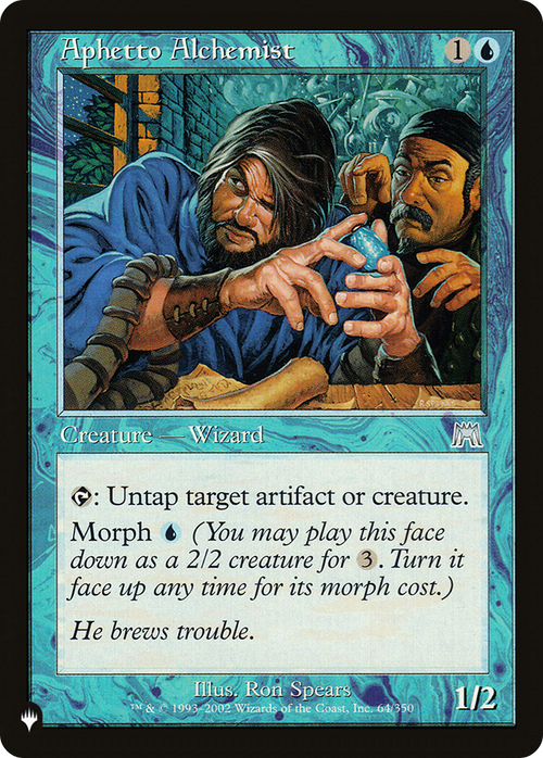 Aphetto Alchemist (LIST-64/350) - The List