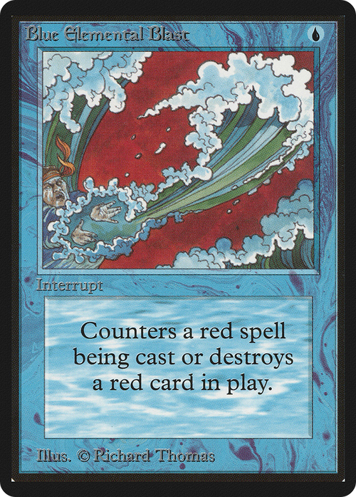 Blue Elemental Blast (LEB-) - Limited Edition Beta