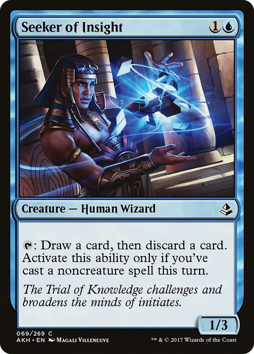 Seeker of Insight (AKH-069) - Amonkhet Foil
