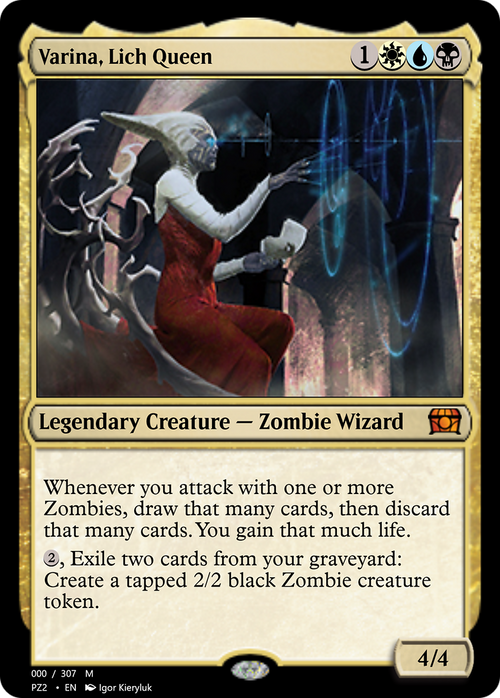 Varina, Lich Queen (PZ2-70741) - Treasure Chest Foil