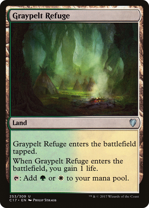 Graypelt Refuge (C17-253) - Commander 2017
