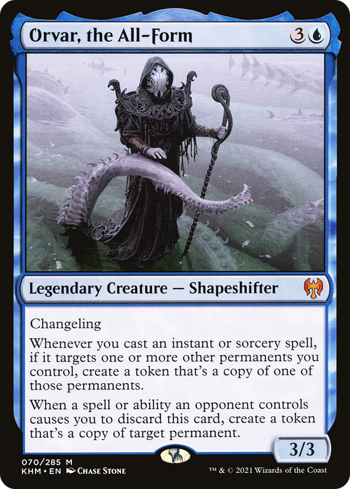 Orvar, the All-Form (KHM-070) - Kaldheim Foil