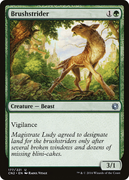 Brushstrider (CN2-177) - Conspiracy: Take the Crown Foil