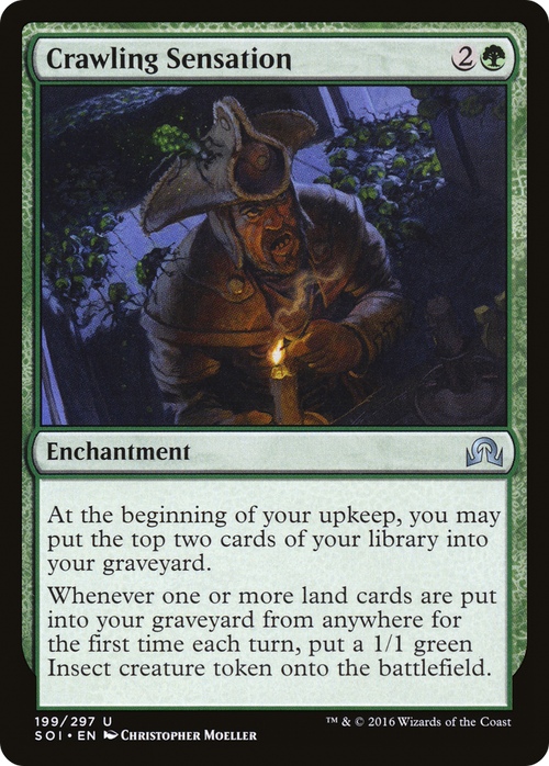 Crawling Sensation (SOI-199) - Shadows over Innistrad Foil