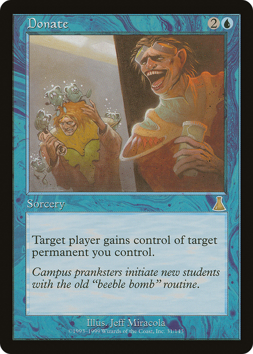 Donate (UDS-031) - Urza's Destiny Foil