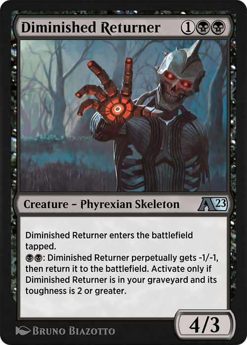 Diminished Returner (YDMU-009) - Alchemy: Dominaria
