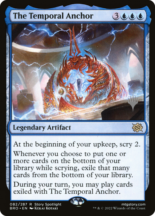 The Temporal Anchor (PPBRO-082) - The Brothers' War Promos Foil