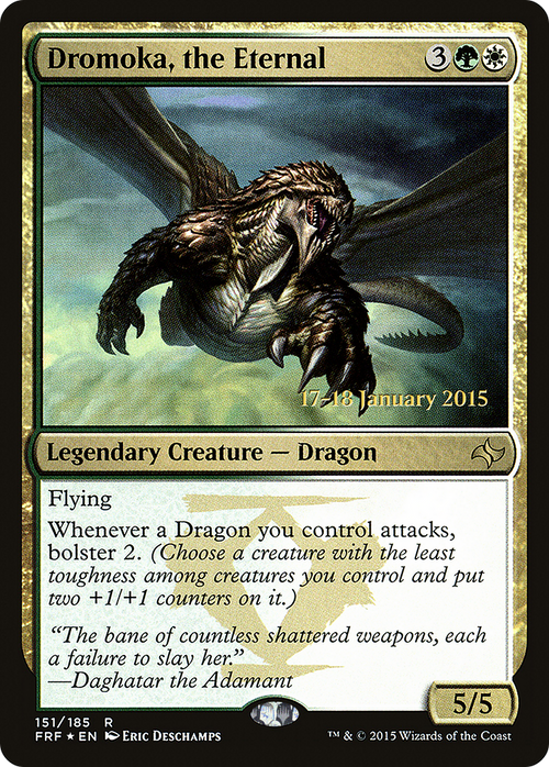 Dromoka, the Eternal (PRE-151S) - Fate Reforged Promos Foil