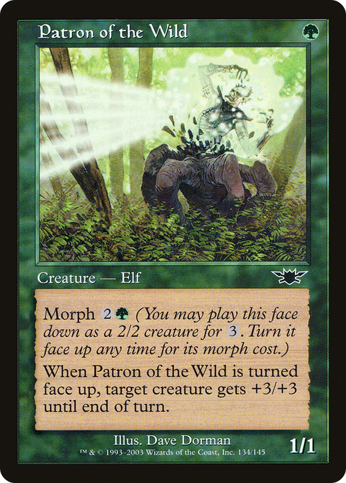Patron of the Wild (LGN-134) - Legions Foil