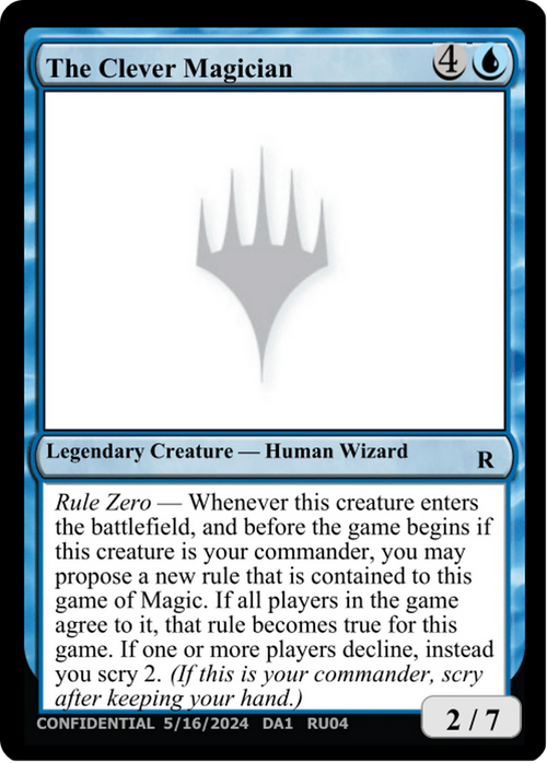 The Clever Magician (UNK-RU04A) - Unknown Event