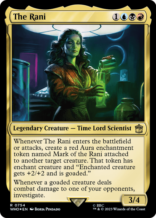 The Rani (Surge Foil) (WHO-754) - Doctor Who Foil