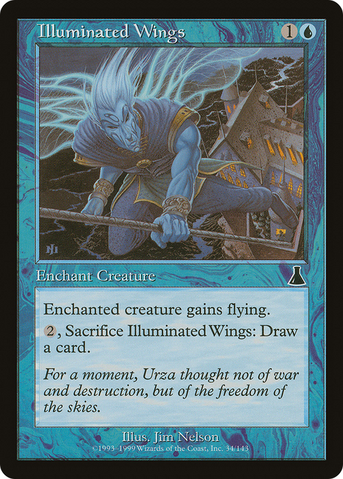 Illuminated Wings (UDS-034) - Urza's Destiny