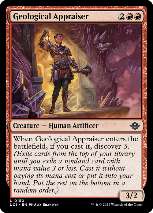 Geological Appraiser (LCI-150) - The Lost Caverns of Ixalan Foil