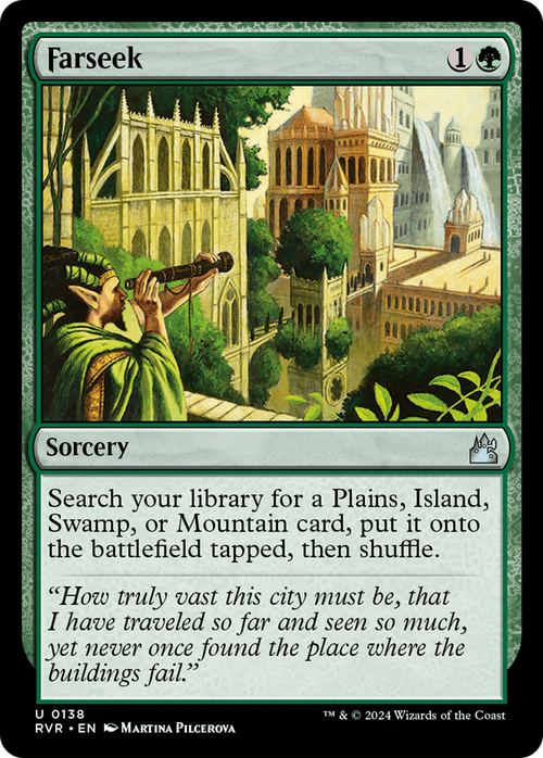 Farseek (RVR-138) - Ravnica Remastered Foil