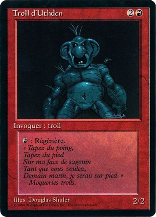 Uthden Troll (FBB-) - Foreign Black Border