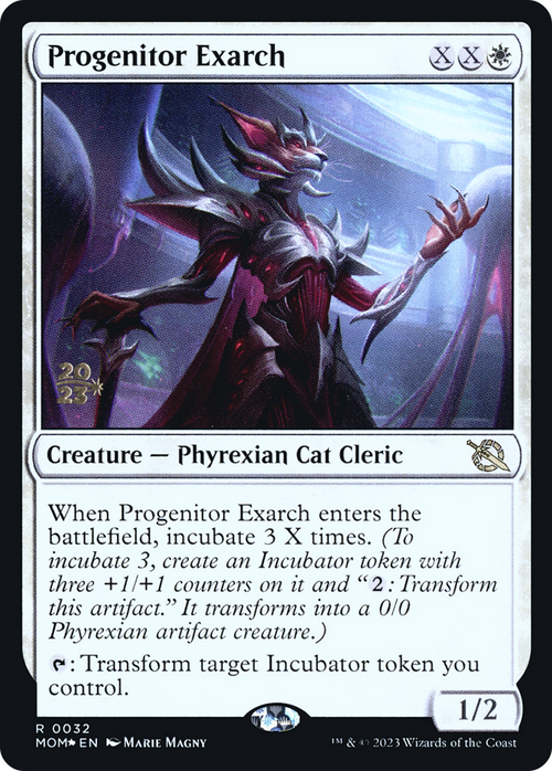 Progenitor Exarch (PRE-032) - March of the Machine Promos Foil