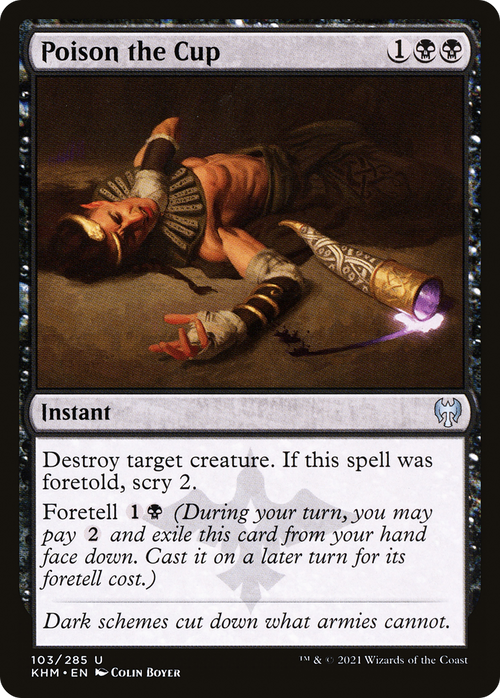 Poison the Cup (KHM-103) - Kaldheim