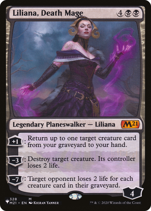 Liliana, Death Mage (LIST-328/274) - The List