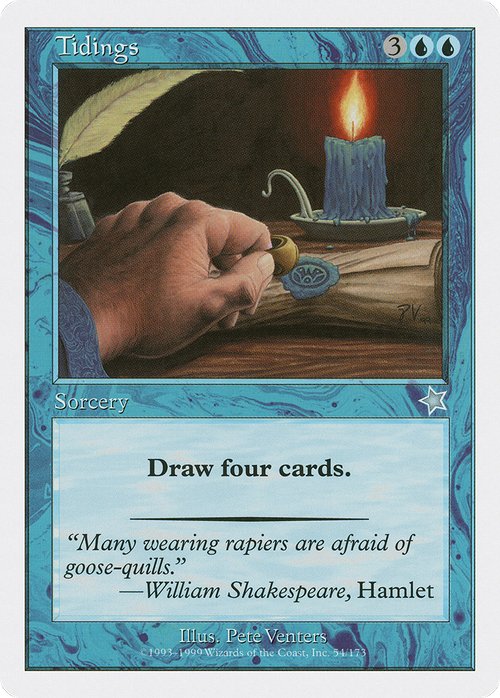 Tidings (S99-054) - Starter 1999