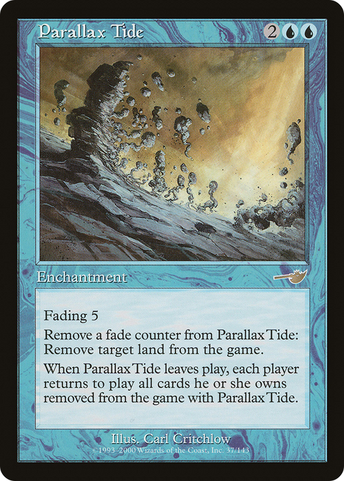 Parallax Tide (NMS-037) - Nemesis Foil