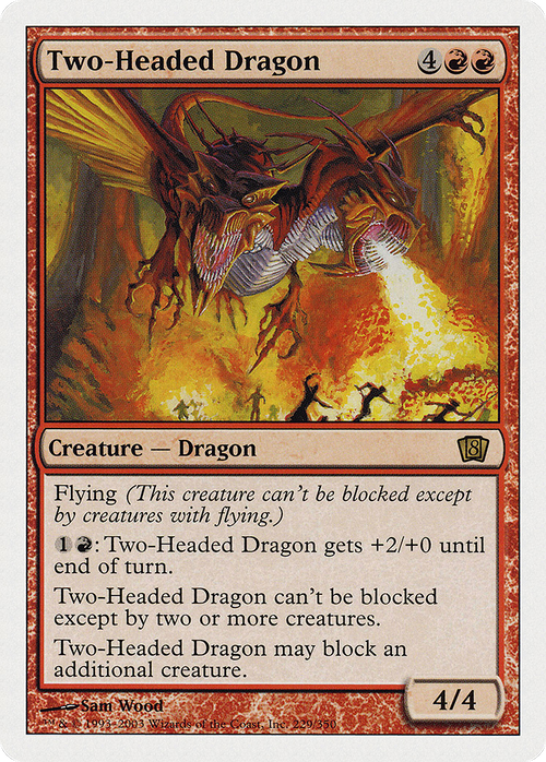 Two-Headed Dragon (8ED-229) - 8th Edition