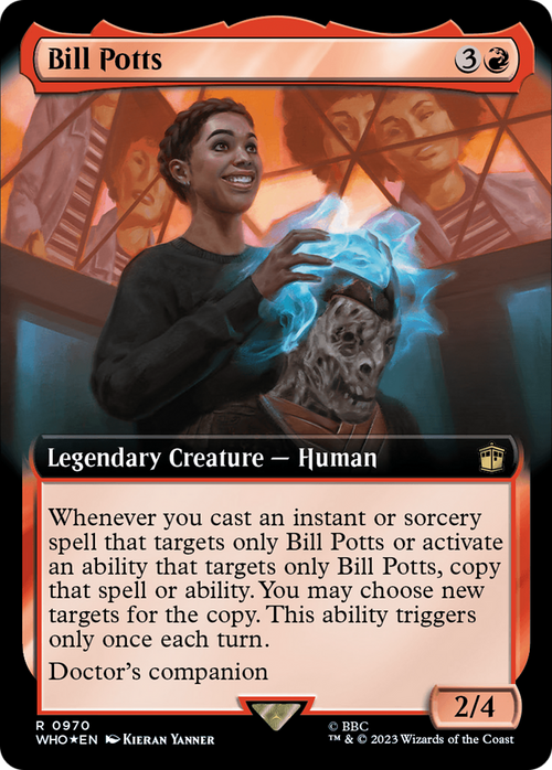 Bill Potts (Extended Art) (Surge Foil) (WHO-970) - Doctor Who: (Extended Art) Foil
