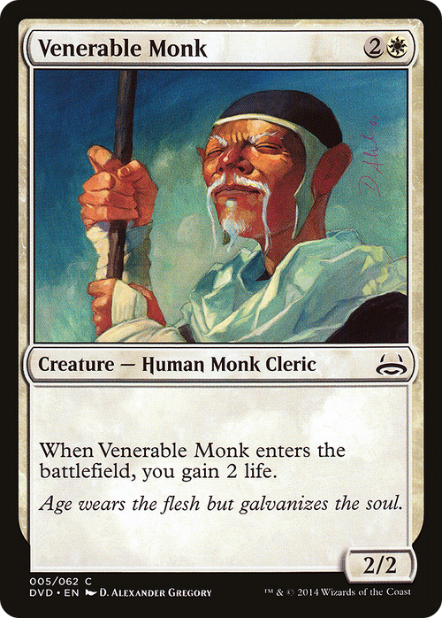 Venerable Monk (DD3-005) - Duel Decks Anthology: Divine vs. Demonic