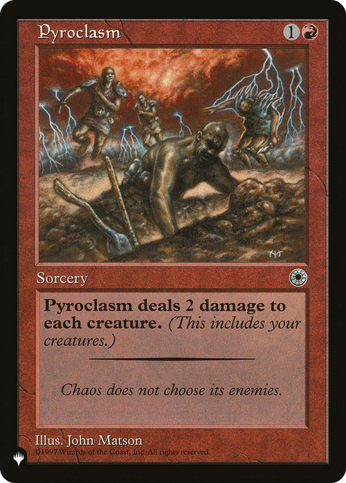 Pyroclasm (LIST-) - The List