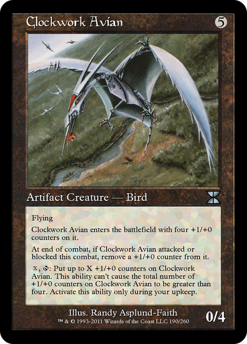 Clockwork Avian (ME4-190) - Masters Edition IV Foil