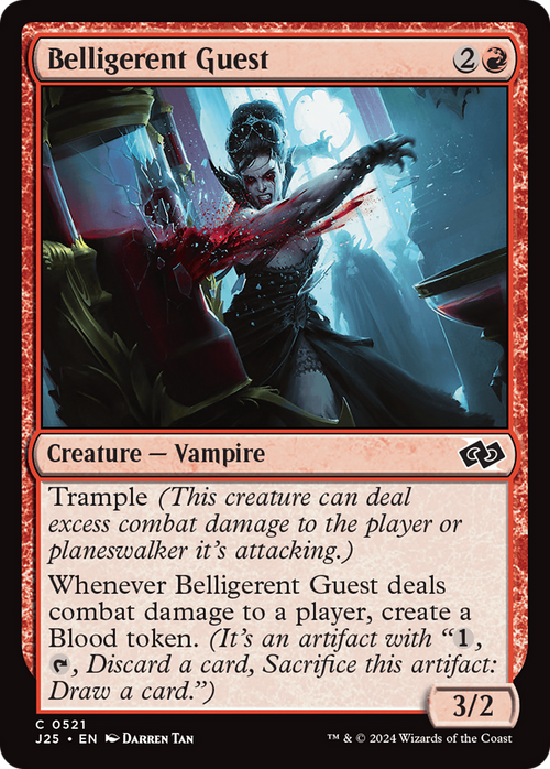 Belligerent Guest (J25-521) - Foundations Jumpstart