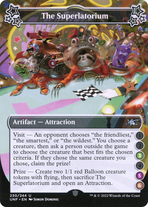 The Superlatorium (3-5-6) (UNF-230) - Unfinity Foil