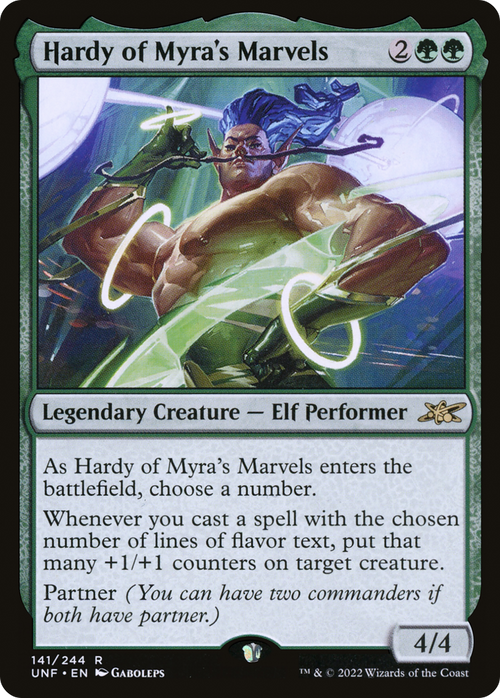 Hardy of Myra's Marvels (UNF-141) - Unfinity