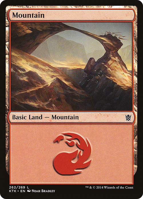 Mountain (262) (KTK-262) - Khans of Tarkir
