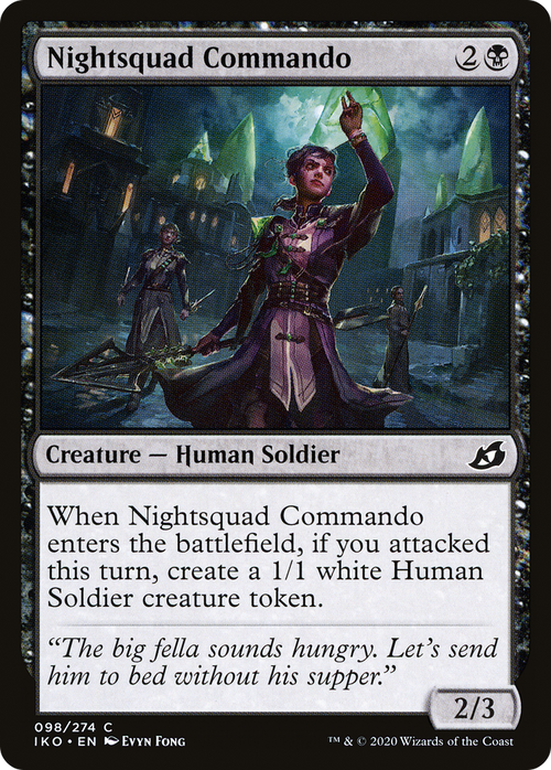 Nightsquad Commando (IKO-098) - Ikoria: Lair of Behemoths Foil