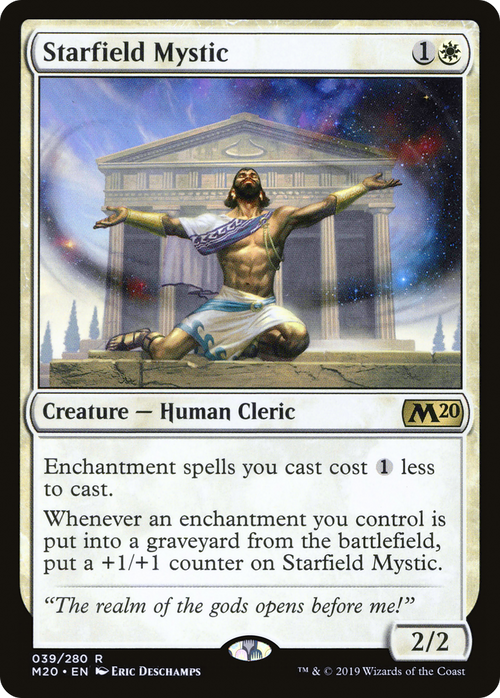 Starfield Mystic (M20-039) - Core Set 2020 Foil