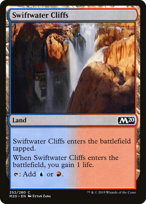 Swiftwater Cliffs (M20-252) - Core Set 2020 Foil