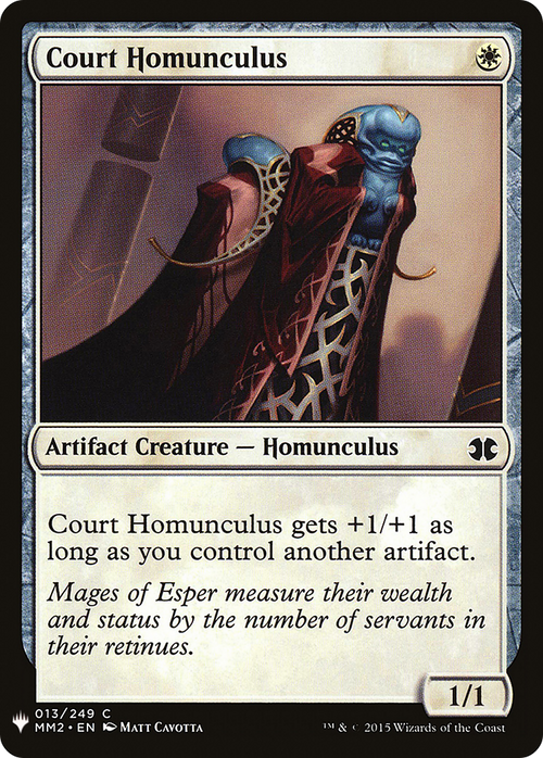 Court Homunculus (LIST-MM2-13) - The List