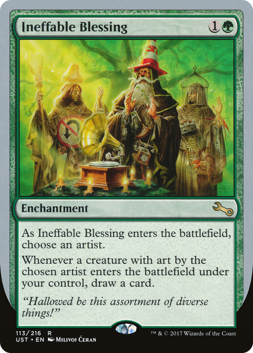 Ineffable Blessing (UST-113B) - Unstable