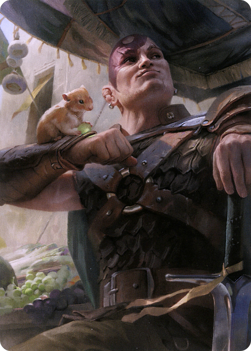 Minsc & Boo, Timeless Heroes // Minsc & Boo, Timeless Heroes (ACLB-038) - Battle for Baldur's Gate Art Series (Borderless)