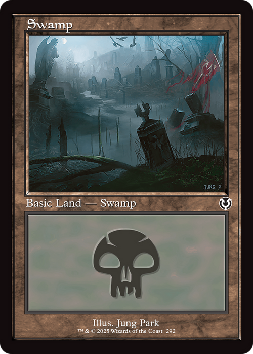 Swamp (292) (Retro Frame) (INR-292) - Innistrad Remastered Foil