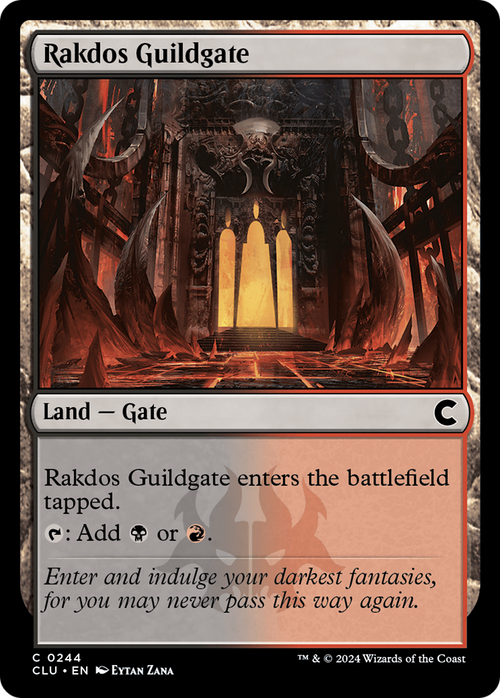 Rakdos Guildgate (CLU-244) - Ravnica: Clue Edition