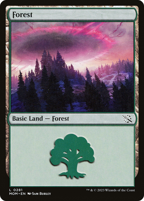 Forest (0281) (MOM-281) - March of the Machine Foil